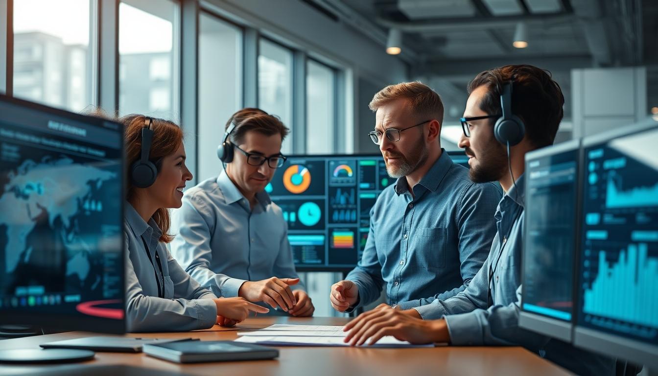 Enterprise software dashboards and business process automation